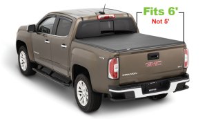Chevrolet Colorado Hard Fold Tonneau Cover - Tonno Pro - Tri-fold - `15-`22